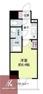 THE HUB MIYAKOJIMA【3階】の間取り