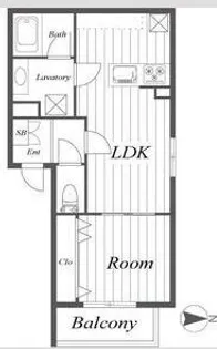 hugme residence【1階】の間取り