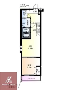 フジパレス大宮Ⅱ番館【3階】の間取り