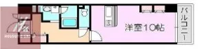 天満リバーサイドプラザ【507号室】の間取り
