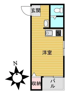 ビアンカーサ駒川【2階】の間取り