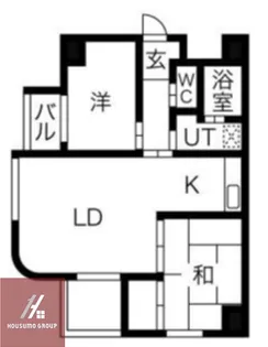 ライフ野江【8階】の間取り