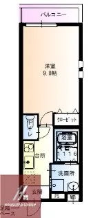 フジパレス太子橋Ⅱ番館【301号室】の間取り