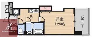 Luxe深江橋【6階】の間取り