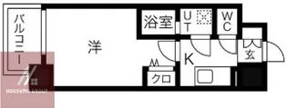 ワールドアイ都島駅前【304号室】の間取り