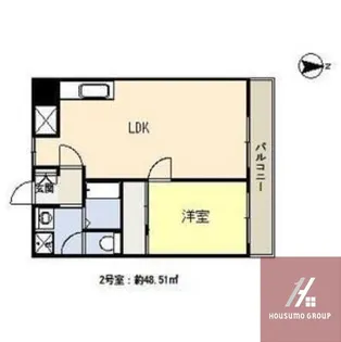 DAIKOマンション【6階】の間取り
