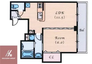 リッチモンド30【4階】の間取り