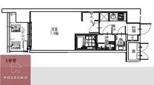 S-RESIDENCE大阪同心【12階】の間取り