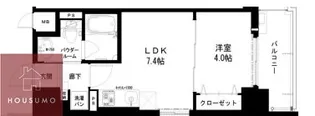 La CASA 京橋【1階】の間取り