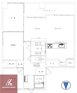 プレ・デュ・シャトーⅡ【2階】の間取り