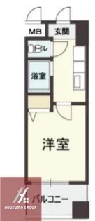 HOPE CITY天神橋【4階】の間取り