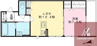 CASA PINO SOLO【2階】の間取り