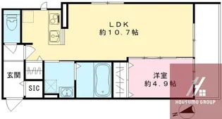 CASA PINO SOLO【2階】の間取り