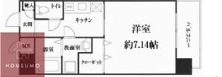 ネオシティ天神橋【505号室】の間取り