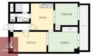 エリジェール新森 【8階】の間取り