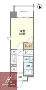リビオメゾン西天満【7階】の間取り