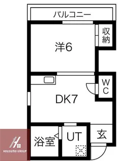 シャトー芦田【5階】の間取り