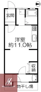 今福鶴見グリーンハイツ【1階】の間取り