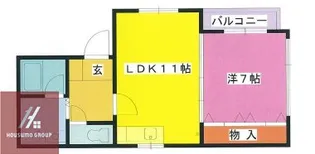 T−HOUSE(ティーハウス)【3階】の間取り