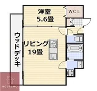 W.O.B.KYOBASHI【11階】の間取り