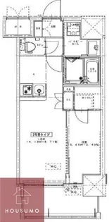 サムティ京橋Clear【8階】の間取り