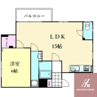 メープルリンク弐番館【3階】の間取り