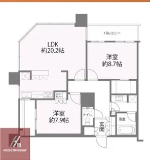 The Kitahama【37階】の間取り