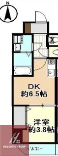 GARDENIA城東【6階】の間取り