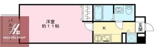 セレブコート梅田【5階】の間取り