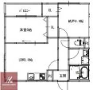 EIJU蒲生4丁目【201号室】の間取り
