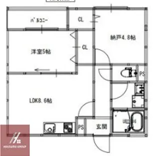 EIJU蒲生4丁目【203号室】の間取り