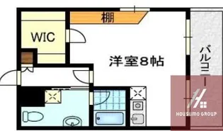 ダイヤパレス清水谷【5階】の間取り