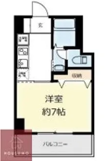 オアーゼ梅田東【2階】の間取り