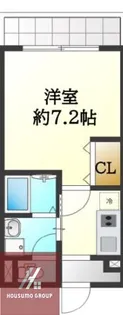 ステリア森之宮【1階】の間取り