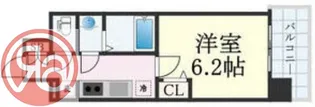 プレサンス難波デヴァンテ【3階】の間取り