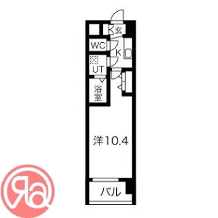 THE MUSIC COURT【4階】の間取り