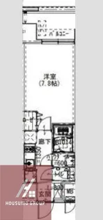 Alivis浪速東SoL TERRACE【4階】の間取り