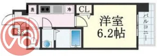 プレサンス難波デヴァンテ【3階】の間取り