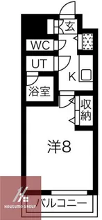 ONE ROOF FLAT TENJINBASHI【7階】の間取り