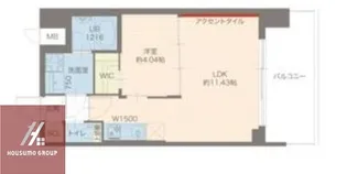 プレジオ城東【3階】の間取り