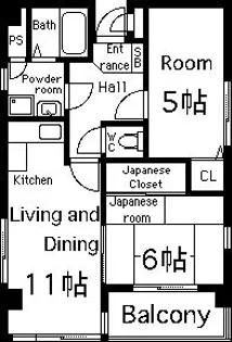 ロフティ上町【10階】の間取り