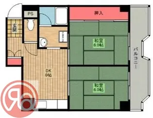 センチュリー千代崎【305号室】の間取り