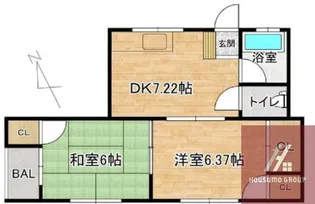 幸福マンション【3階】の間取り