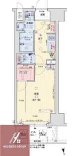 レオンヴァリエ都島北通【6階】の間取り