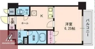 ジュネス関目高殿【3階】の間取り