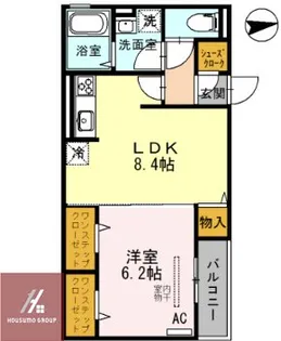 ルピナス【2階】の間取り