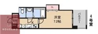 Luxe鶴見【704号室】の間取り