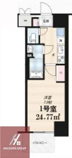 LUMINOUS鶴見【15階】の間取り