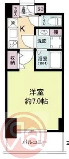 セレニテ難波リアン【13階】の間取り