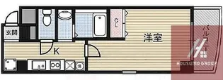 ルミエール瓦屋町【11階】の間取り